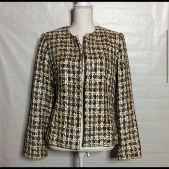 Tara Ryan Multi-Colored Blazer, NWOT, Size 10 - Picture 5 of 7